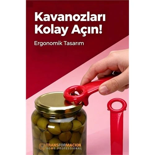 Kavanoz Açacağı Konserve Açacağı -Vakumlu Kapak Açma Aparatı 715704 ürün görseli 1