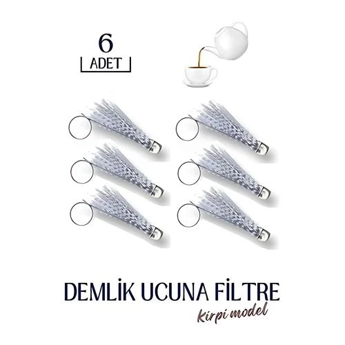 Demlik Ucuna Pratik Filtre 6 Adet 718918 ürün görseli 1