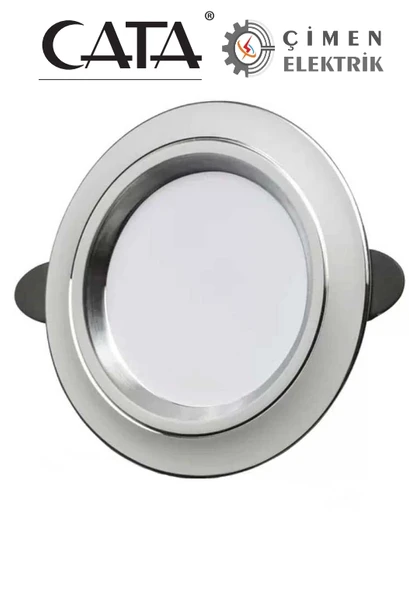 CATA CT 5257 Beyaz Kasa Zebra Led Spot 6W 3 Renkli ürün görseli 1