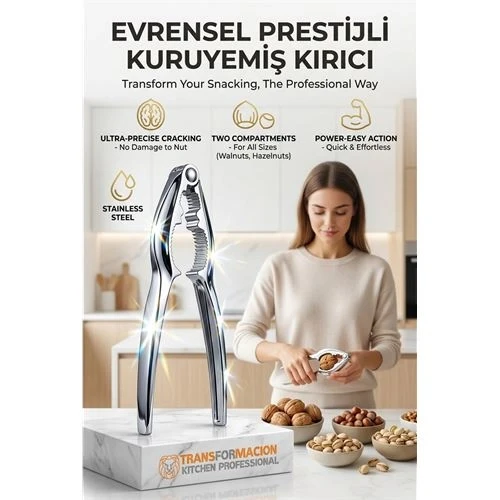 Çelik Fındık Ceviz Kırıcı Grosseto Design 718488 ürün görseli 1