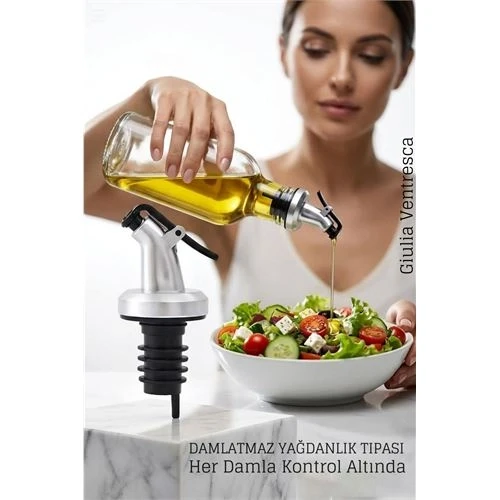 Damlatmaz Yağdanlık Tıpası - Yağ Şişe Tıpası 722419 ürün görseli 1