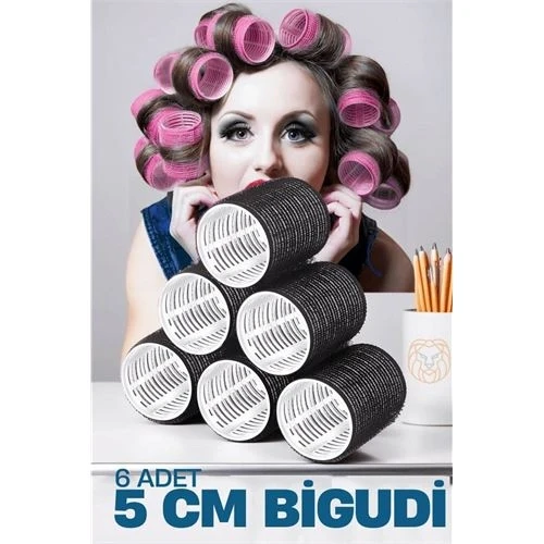 5 Cm Bigudi 6 li Paket 719266 ürün görseli 1
