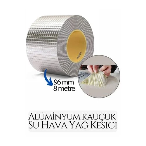 96 mm Su Hava Yağ Kesici İzolasyon Bandı 8 Metre 719666 ürün görseli 1