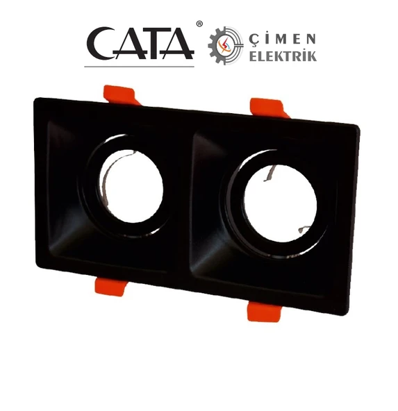 CATA CT 5005 İkili Siyah Spot Kasası ürün görseli 1