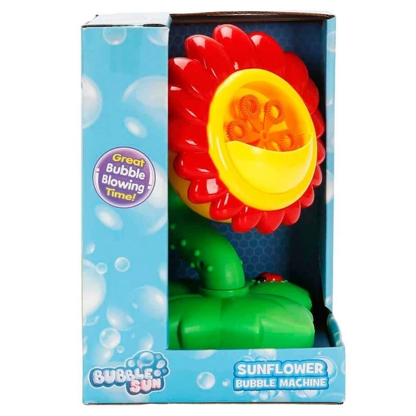 Bubble Sun Ayçiçeği Şekilli Köpük Makinesi - Resim 3