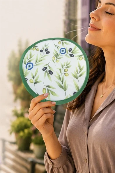 Zeytin Ağacı Kore Yelpaze 20 cm ürün görseli 1