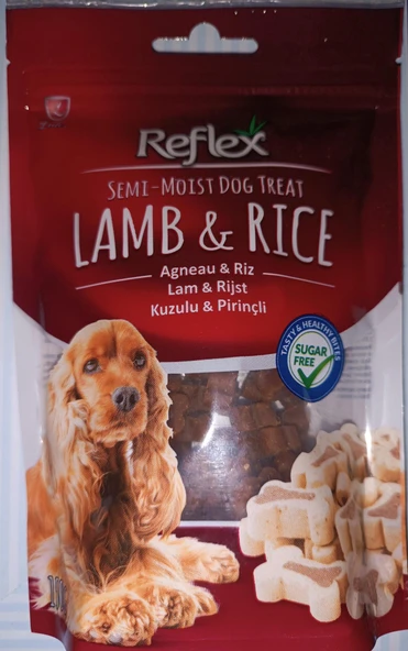 Reflex Semi-Moist Kuzulu Pirinçli Köpek Ödülü 150 Gr ürün görseli 1
