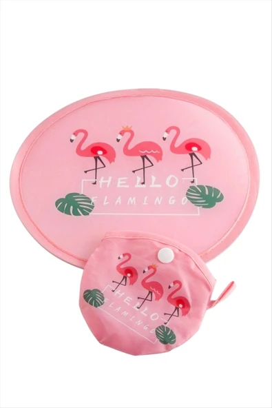 Flamingo Kore Yelpaze 20 cm ürün görseli 1