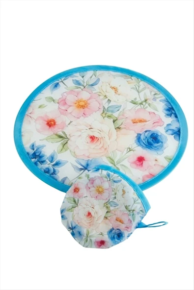 Çiçek Kore Yelpaze 20 cm ürün görseli 1