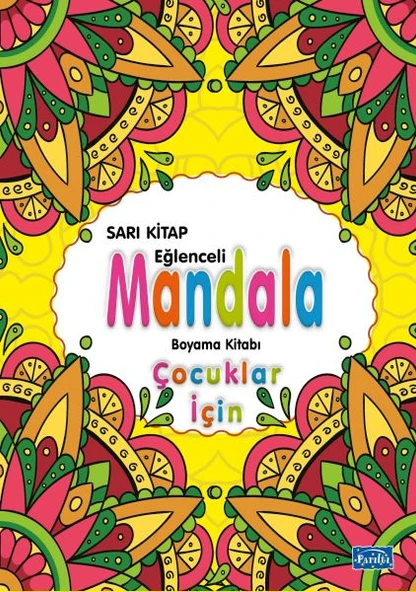 Çocuklar İçin Mandala Sarı ürün görseli 1