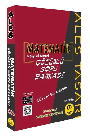 Tasarı ALES Matematik Sayısal Yetenek Soru Bankası Çözümlü ürün görseli 1