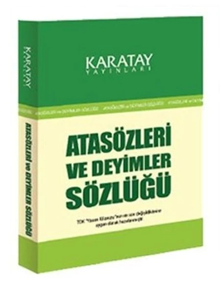 Atasözleri ve Deyimler Sözlüğü ürün görseli 1