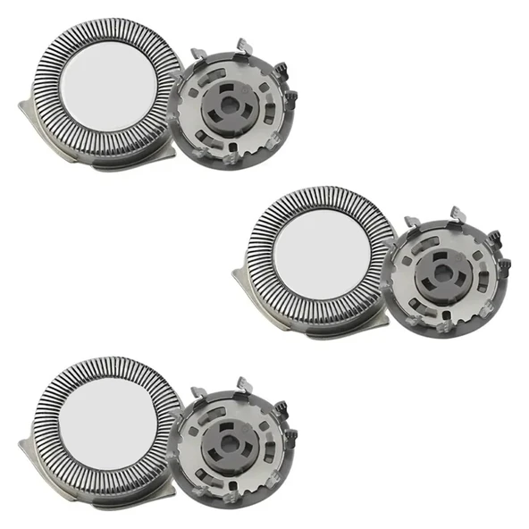 Yedek Tıraş Makinesi Yedek Başlıkları, 2/4/6 Parça, Philips ile uyumlu, SH30/5, S5000, S510, S520, 550, Islak ve Kuru Bıçak Başlığı Aksesuarları, Tıraş Başlığı Yedek (6 adet) ürün görseli 1