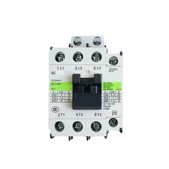 UOUOBEAR güç kontaktörü AC kontaktörü SC-E05A SC-E04A -E03A SC-E02A (SC-E03A NO, AC110V) ürün görseli 1
