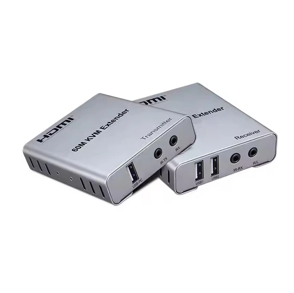 EZCOOL EZ-2010EX 60MT HDMI USB KVM EXTENDER 1080P ürün görseli 1