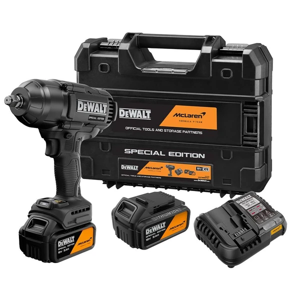 Dewalt DCF99MP2T-QW Mclaren 1/2 Somun Sıkma + 2X5.0Ah Akülü Set ürün görseli 1