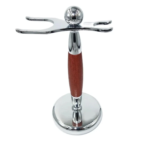 ZLONGBOW Tıraş Standı Erkekler için Tıraş Standı, Fırçalar ve Jiletli Tıraş Makineleri için Tutucu, Kuaför Salonu Bakım Aksesuarları için Pro Raf Araçları Metal Tıraş Standı Tutucu ürün görseli 1