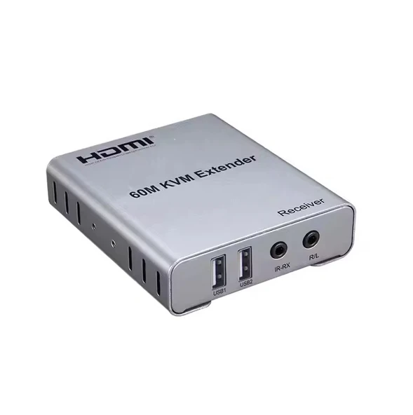 EZCOOL EZ-2010EX 60MT HDMI USB KVM EXTENDER 1080P - Resim 3