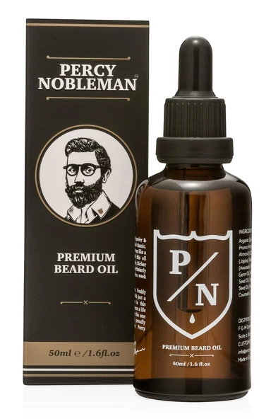 Percy Nobleman Premium Sakal Yağı, 1'li Paket (1 x 50 ml) ürün görseli 1