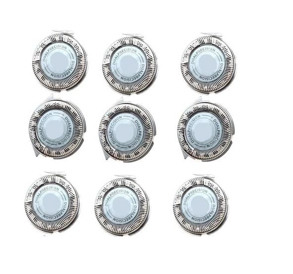 Philips Tıraş Makinesi için Yedek Bıçak, HQ8, HQ6071, HQ8890, PT724, AT895, 8880XL, HQ7380, HQ7100, HQ7120, Tıraş Başlığı (9 adet) ile uyumlu ürün görseli 1