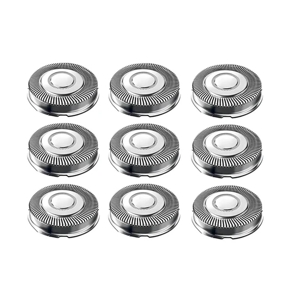 Tıraş Makinesi Aksesuarları, SH71 Yedek Bıçak Başlıkları, Philips Norelco ile uyumlu, Tıraş Makinesi Serisi 7000 ve 5000, S7782, S7788(9 adet) ürün görseli 1