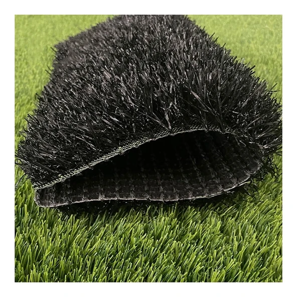 pujindu Suni Çim, Suni Çim, Pet Çimenlerden Yapılmış Çim Gerçekçi Sentetik Bahçe Peyzajı, Drenaj Delikli İç ve Dış Mekan Kullanımı için Suni Çim Halılar, Bireysel (Siyah, 24x35IN) ürün görseli 1