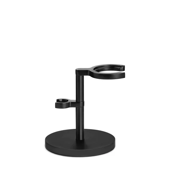 MÜHLE Rocca tutucu - Mühle Rocca serisi tıraş fırçaları ve tıraş makineleri için stand - mat siyah ürün görseli 1