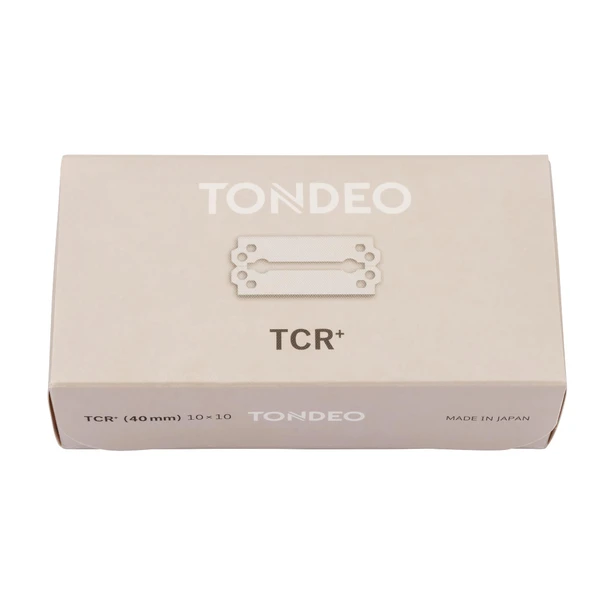 TONDEO tıraş bıçakları TCR+ | TONDEO tıraş makineleri için 10x10 paslanmaz çift bıçaklar | Usta işçilik geleneği ürün görseli 1