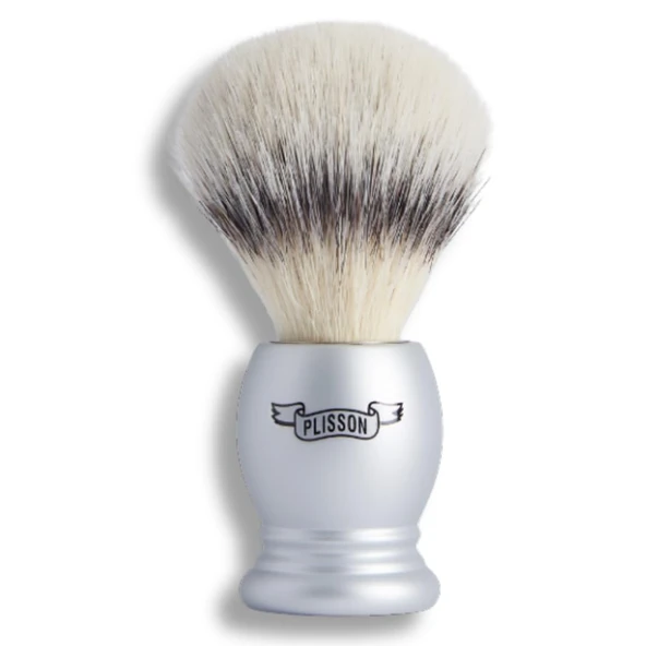 Plisson - Essentiel Rus Gri Tıraş Fırçası - 12 Beden (Arktik Gri) ürün görseli 1