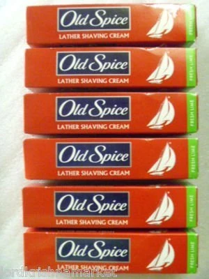 6 X Old Spice Tıraş Kremi Köpüklü Taze Misket Limonu 70g X 6'lı Paket by Old Spice ürün görseli 1