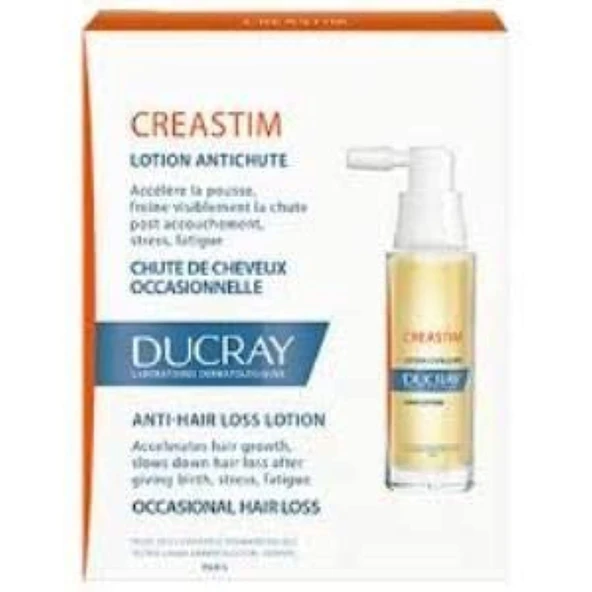 Ducray Creastim Lozione Anticaduta Sprey 2x30 ml ürün görseli 1