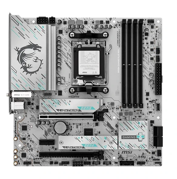 MSI B850M Gaming Plus Wifi AM5 Ryzen D5 Dp Type-C - Resim 2