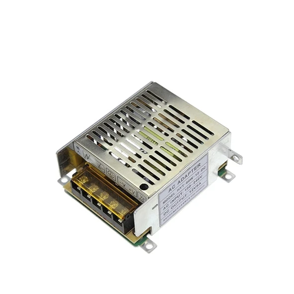 TADZKKIWM 12V lamba, iç mekan kullanımı için AC/DC sabit voltajlı güç kaynağı, demir muhafaza, güç kaynağı, erişim kontrolü için tam 12V5A güç kaynağı ürün görseli 1