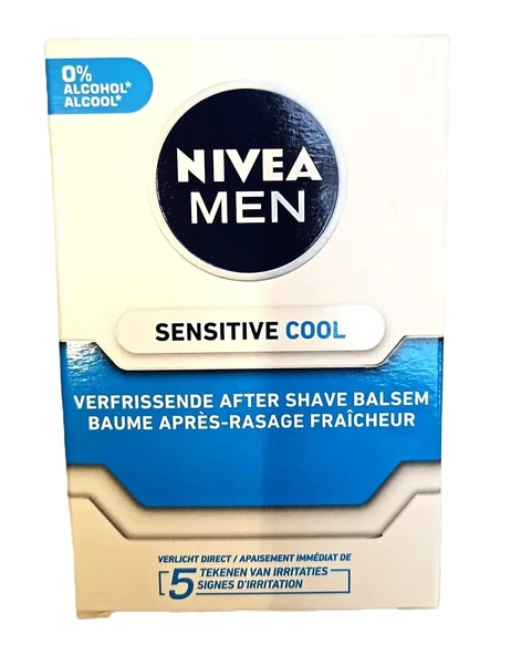 6'lı Paket - Nivea Tıraş Sonrası Balsam - Sensitive Cool %0 alkol - 100 ml ürün görseli 1