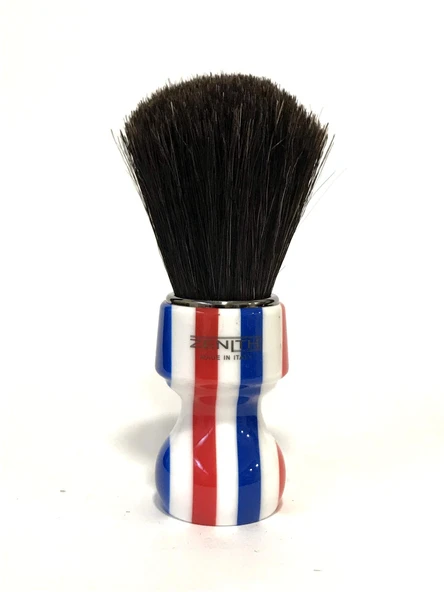 Zenith Barber Pole at kıllı tıraş fırçası - Made in Italy ürün görseli 1
