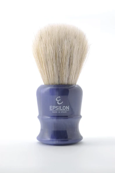 Epsilon Tıraş Fırçası, At, Beyaz, Mavi, 26mm, Standart, Benzersiz ürün görseli 1