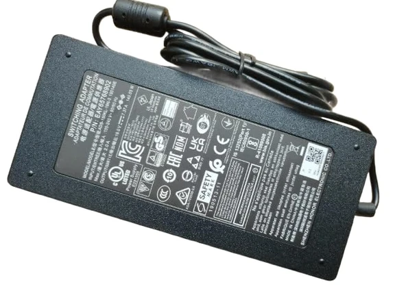 XTQ şarj cihazı 140w EAY65768902 ADS-150KL-19N-3, LG 34GK950F-B 34GK950F 34UM95-PE 34UM94-PD 34UC87M+ ile uyumlu güç kablosu ürün görseli 1