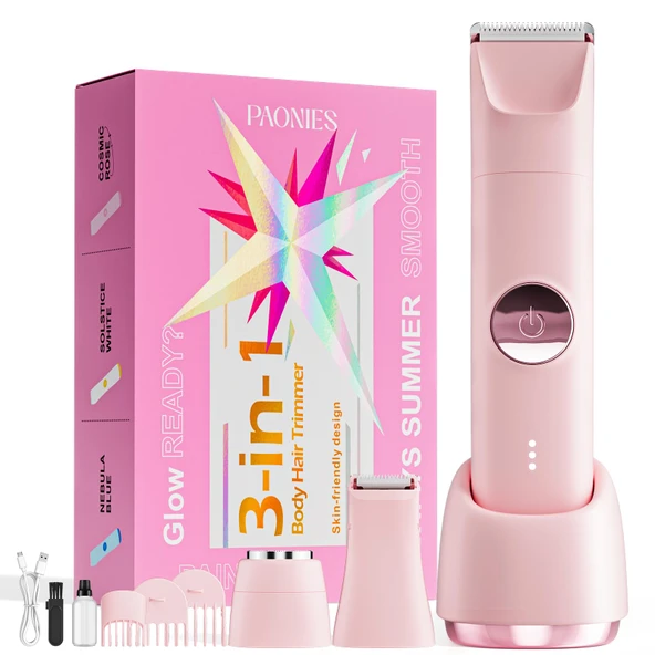 Kadın Bikini Giyotin, Kadın Tıraş Makinesi, Pembe ürün görseli 1