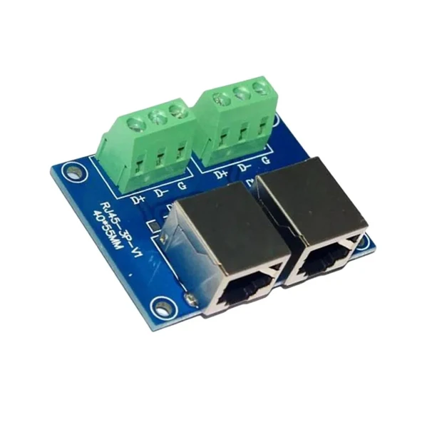 TADZKKIWM XLR 3 Pin LED Terminal Adaptörü 5 Pin XLR3-3P RJ45-3P XLR5-3P ADDR2 Dekoder Aksesuarları Röle Anahtarı Denetleyicisi (RJ45-3P) ürün görseli 1