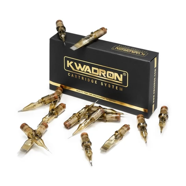 Kwadron Dövme Kartuş Sistemi Yuvarlak Astar Uzun Konik 0.30mm 1RL 3RL 5RL 7RL 9 RL 11RL 13RL 15RL 18RL (20 adet) (30/1RL) ürün görseli 1