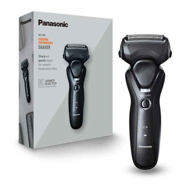 Panasonic ES-RT37 Islak ve Kuru Şarjlı Elektrikli Tıraş Makinesi Erkekler için 3 Bıçak 100-240V ürün görseli 1