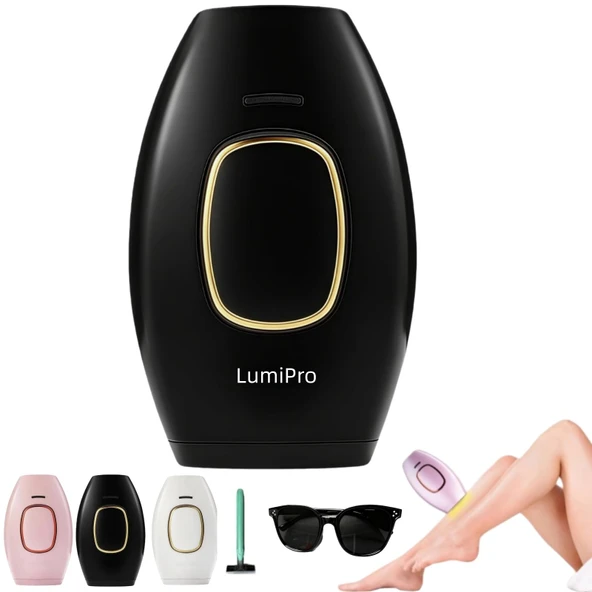 Feleva'dan LumiPro IPL Kadınlar ve erkekler için kalıcı epilasyon için orijinal etkili IPL cihazı - bacaklar, kollar ve yüz için ideal (siyah 470nm ~ 1100nm) ürün görseli 1