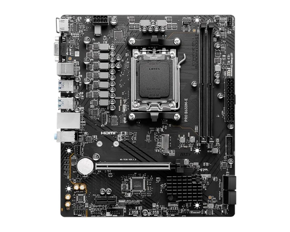MSI Pro B650M-E DDR5 AM5 Vga Hdmi - Resim 2