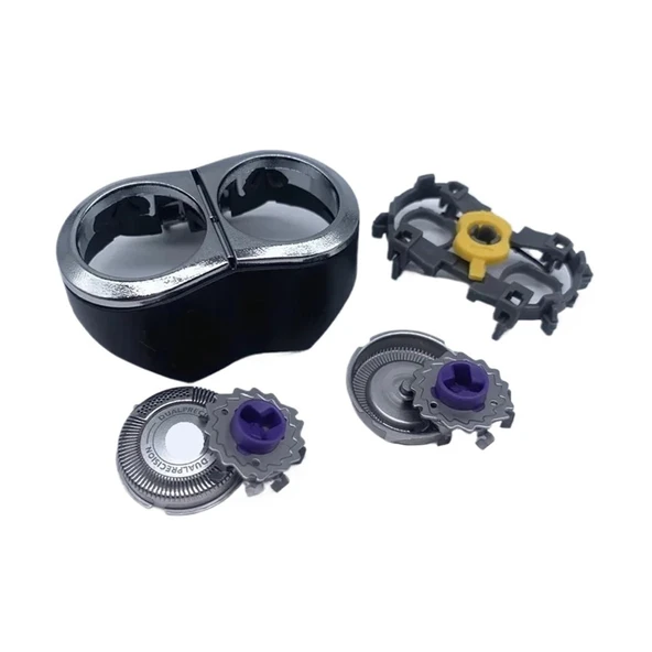 Tıraş Başlığı, Philips ile uyumlu, Kapak Tutucu Aksesuarları, HQ6070, HQ6071, HQ6073 için uygun, Tıraş Bıçağı, Kapak Başlığı Kapağı, Destek Parçası (Siyah 1 takım) ürün görseli 1