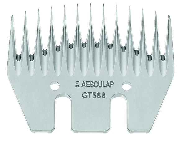 Aesculap Oster GT 588 yedek kesme tarağı, kesme bıçağı, alt bıçak ürün görseli 1