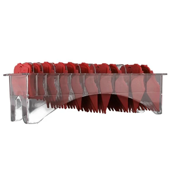 1.0 adet. Saç Kesme Tarak Kılavuz Seti Manyetik Plastik Saç Kesme Limit Tarak Kolye Kesme Aleti Yüksek Kalite ve Yepyeni (Rood) ürün görseli 1