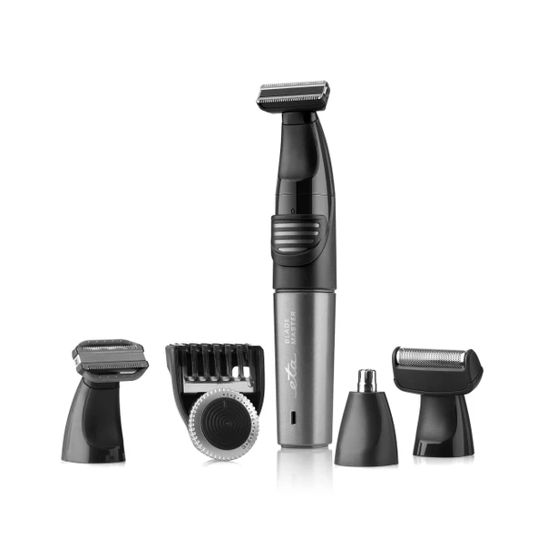 ETA Blade Master Multi-Groomer I 5'i 1 arada tıraş makinesi I ıslak ve kuru I 50 dakikalık çalışma süresi I 3,2V Li-ion pil I sakal kesme makinesi I saç kesme makinesi I kulak ve vücut tıraş makinesi ürün görseli 1