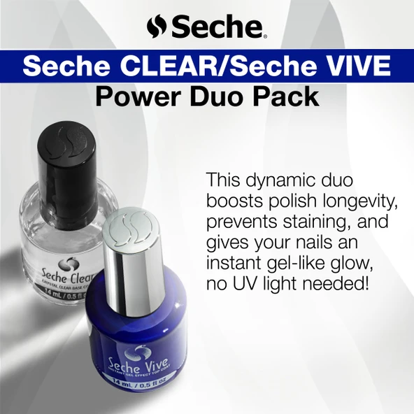 Seche Pacote duplo Clear/Seche VIVE Power - Resim 3