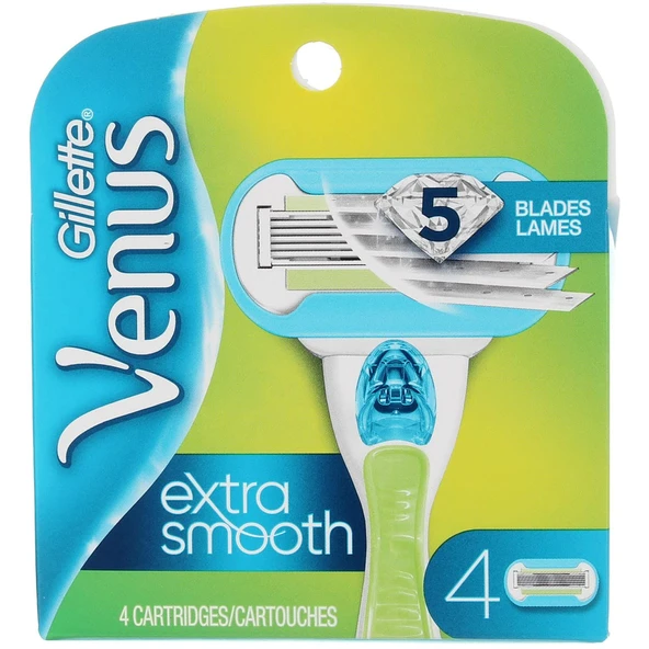 Venus Embrace Kadın Tıraş Makinesi Yedek Kartuşları (4 x 3 Adet) ürün görseli 1