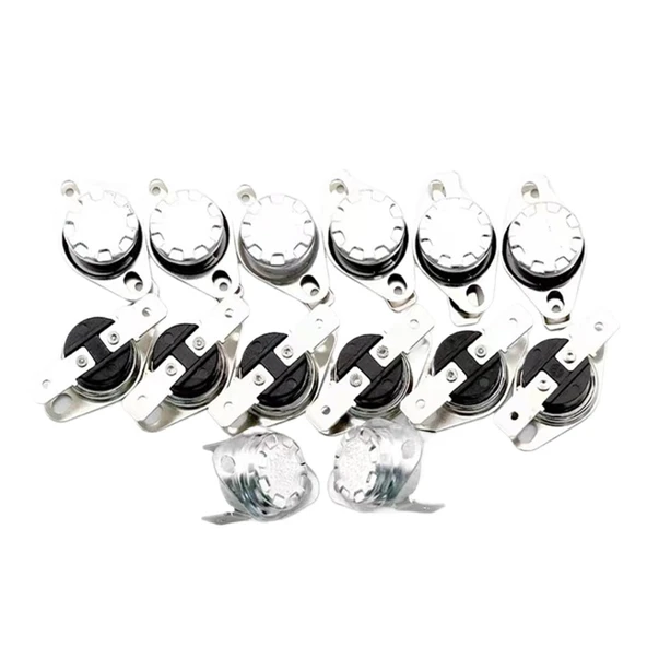 BUTPDYPEP 1 adet KSD301 302 10A 16A 250V 40-300 derece seramik normalde kapalı açık sıcaklık anahtarı termostatı 85C 95C 130C 150C(1 adet KSD 301 10A NO,Standart_160°C) ürün görseli 1